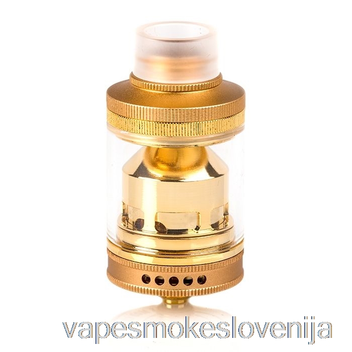 Vape Za Enkratno Uporabo Wake 24mm Rta By Wake Mod Co. - Zlato Brez Pošte